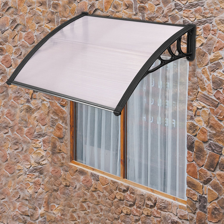 LIVIZA Outdoor 3 ft. 4 in. W x 3 ft. 2 in. D Polycarbonate Window